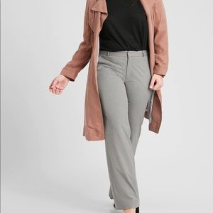 COPY - Banana Republic Factory Curvy Logan Light Grey Tailored Trouser